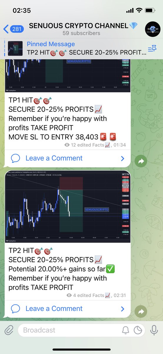 SenuousTrades's tweet photo. Perfectly going to plan, secured 50% profits moved SL to entry. #Bitcoin #SENUOUS #SENUOUSCRYPTO https://t.co/UZZqxzouXr