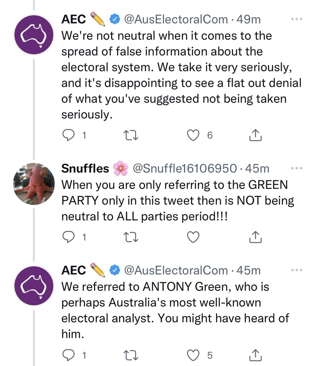 shanebazzi's tweet photo. lol. the @AusElectoralCom’s social media team deserves a raise. their work has been outstanding 👏🏽👏🏽 https://t.co/jd4m3hyOzx