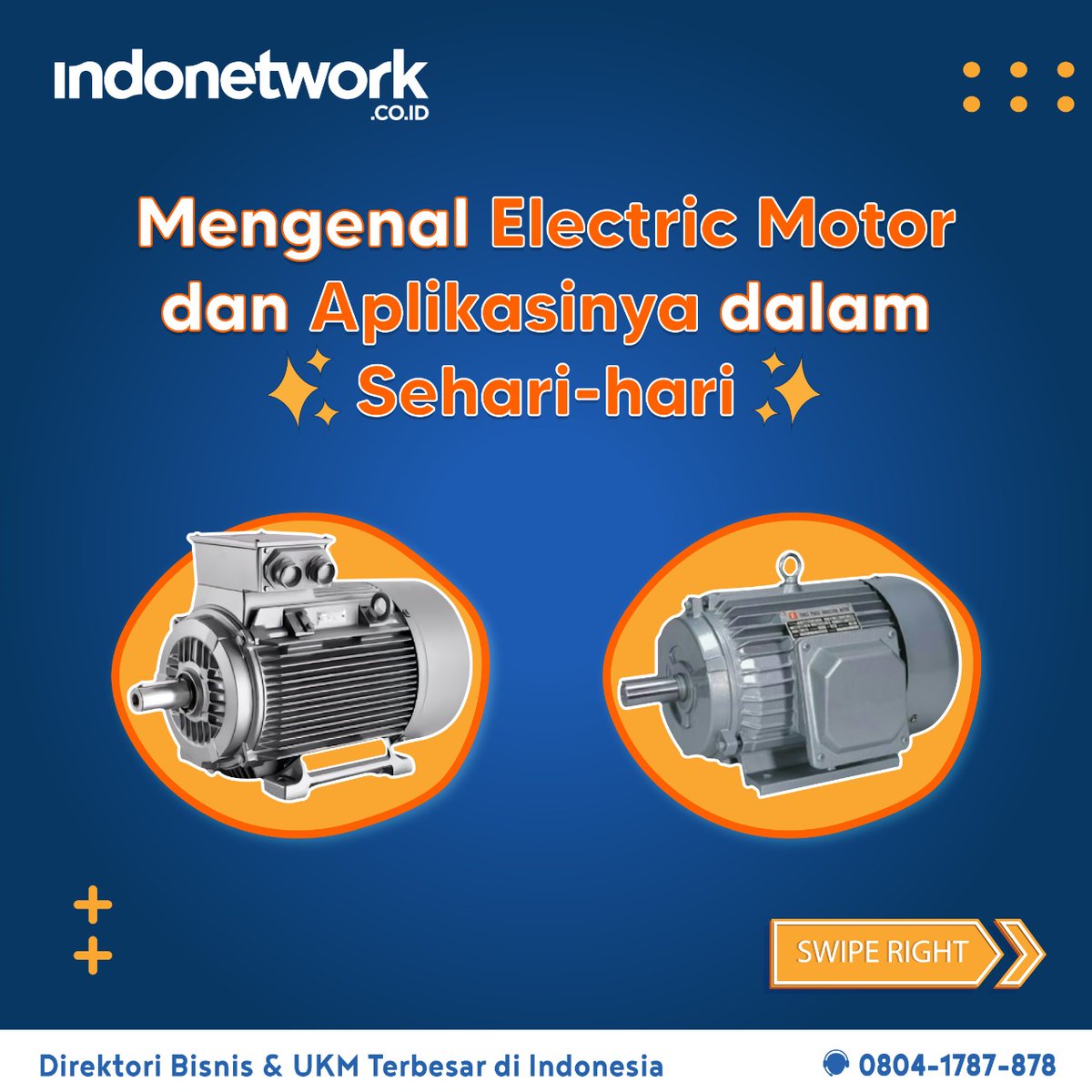indonetworkcoid's tweet photo. Dalam dunia industri, electric motor adalah komponen yang sering ditemukan dalam mesin industri. Electric motor terbaik dan berkualitas dapat Anda temukan di https://t.co/Ex48nPZ3hj
#electricmotor #komponenmesin #otomotif #peralatanindustri #saranateknik #indonetwork https://t.co/wr5iAprLhz