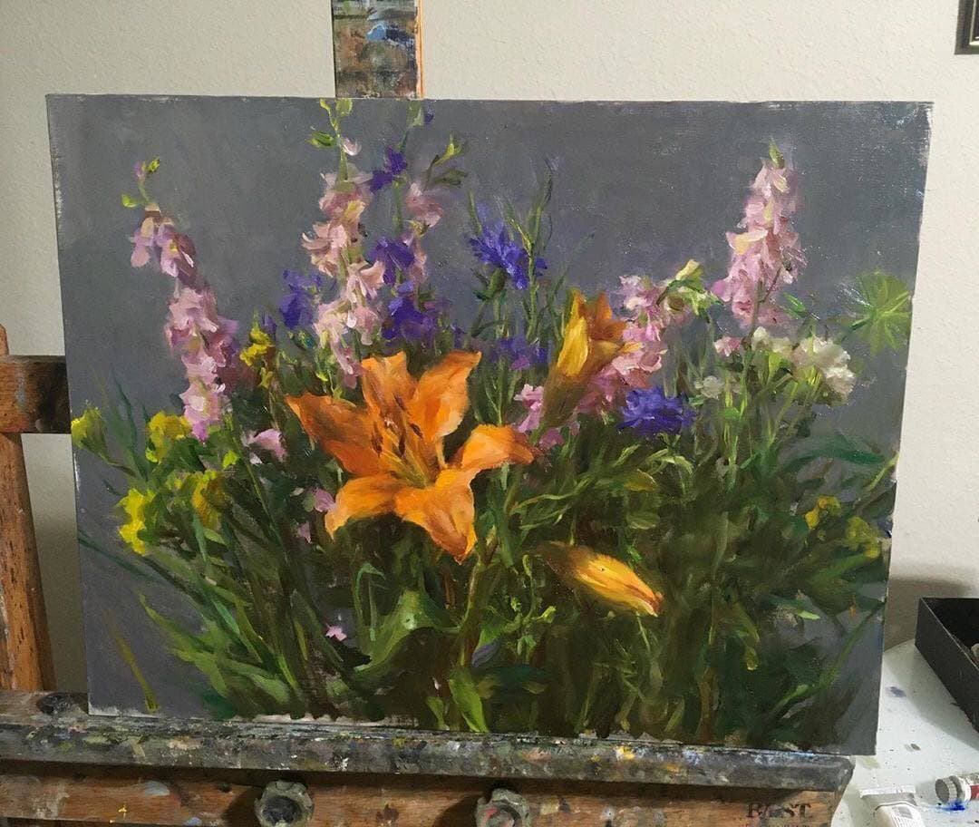 grtsdh's tweet photo. Kyle Ma's oil paintings and floral sketches are really beautiful, and you can feel the inexplicable tension. https://t.co/KrguGecjXm
