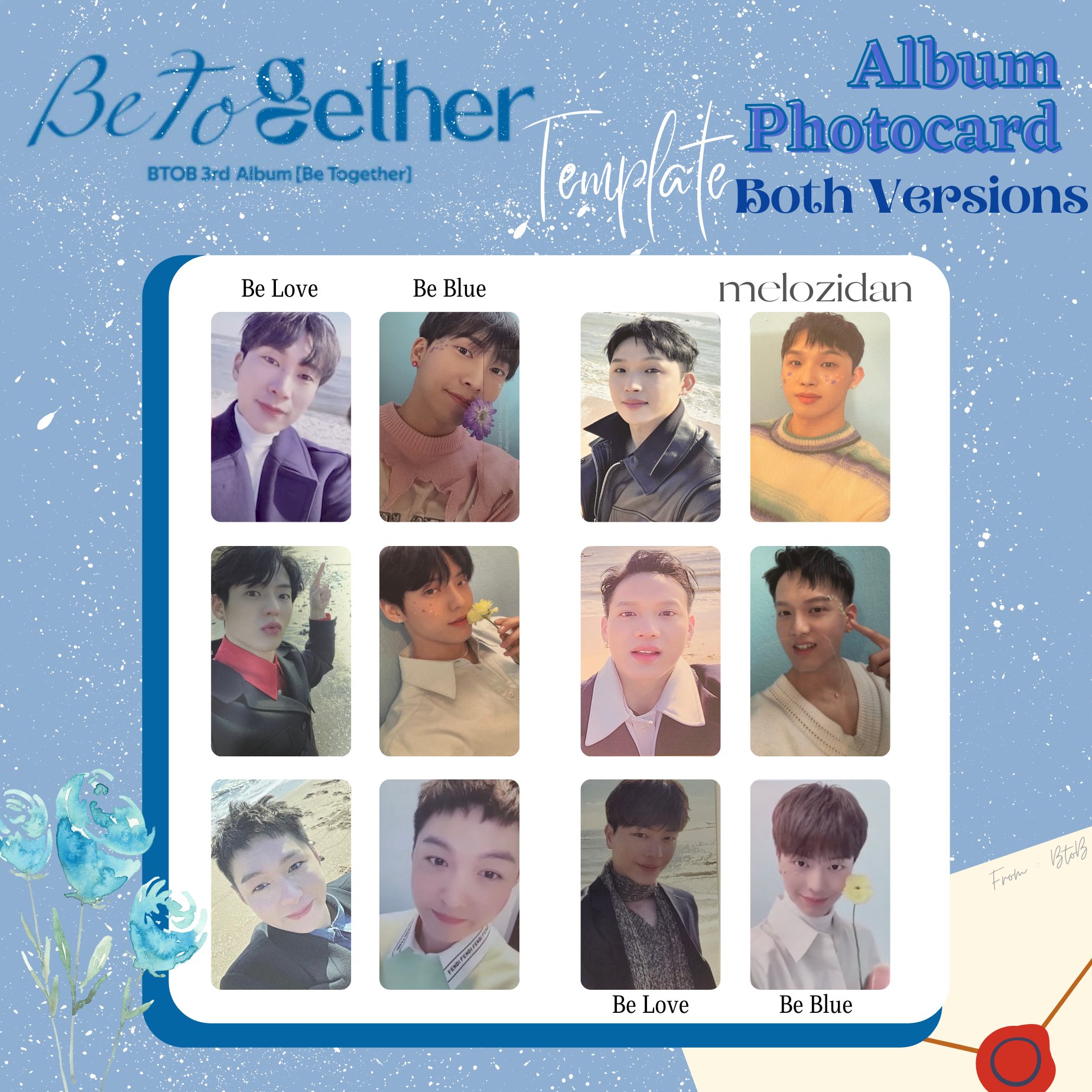 BTOB hello melody イルントレカ 비투비 일훈 포카