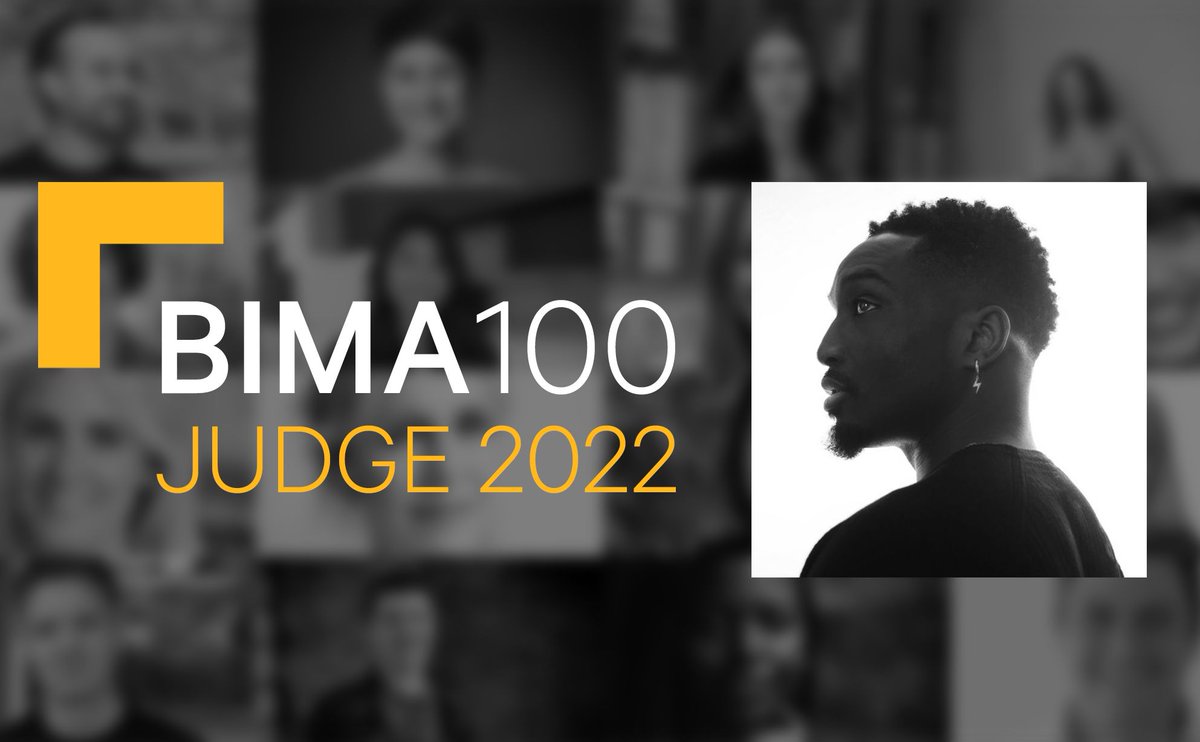 So proud of our very talented team member Prentice Whitlow for being selected as a judge for #BIMA100! #talent #team #digital 

lnkd.in/dABabXUT
