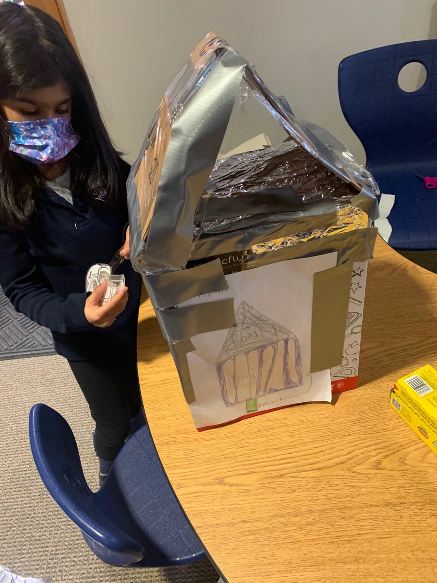 KG students building their weather proof shelters! <a href="/ELeducation/">EL Education</a> #wearecrew