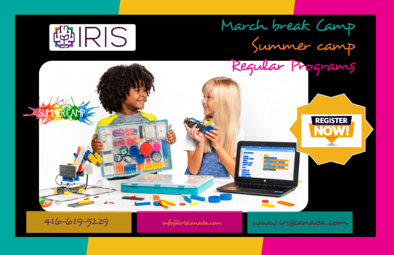 INTELLIGENTROBO's tweet photo. Are you ready to spice up your Spring Break with a little STEM?

A number of engaging programs, including camps for K–8 children, are available to students in grades K–8 at IRIS. Now is the time to register! https://t.co/qvB4YLdFEb https://t.co/Jrgl3mwCED