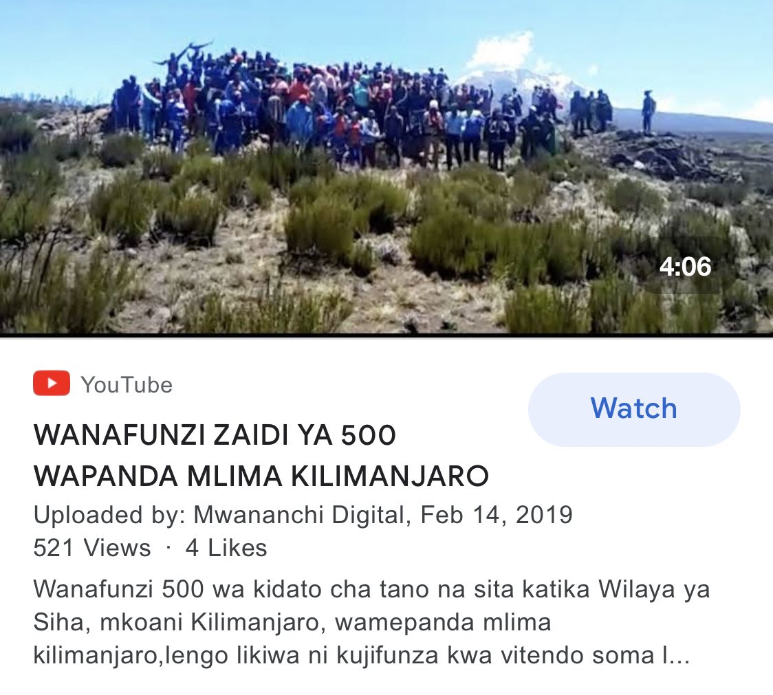 Udadisi's tweet photo. Mjadala wa kubadili #mitaala utagota kama wadau tutajadili kile kinachowezekana kufanyika kwa ubora kwa kutumia mifano ya kile ambacho hakifanyiki(vilivyo)sasa kudai kuwa haitawezekana kukifanya:
Mf.,wanafunzi kutembelea/kuona Mlima Kilimanjaro kujifunza mabadiliko ya tabianchi. https://t.co/car62a6GUp