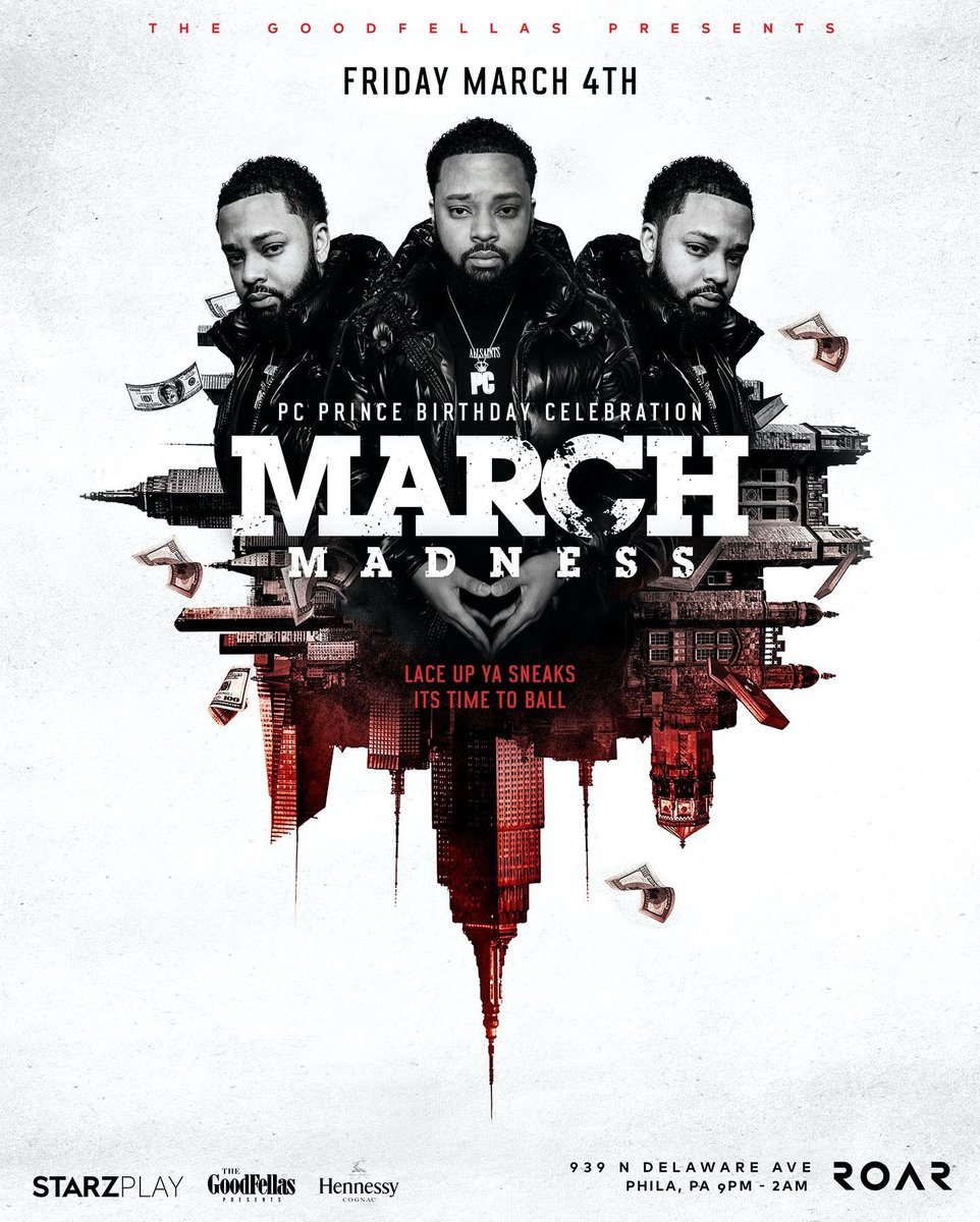 MARCH 4TH @ ROAR 💣 #MarchMadness