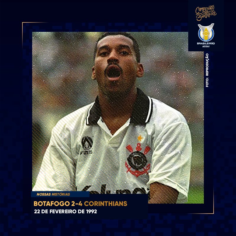 Brasileirao's tweet photo. Show de Viola no Caio Martins! Ele fez dois na vitória do @Corinthians há exatos 30 anos. Jairo e Luciano marcaram tambem. Lembra dessa, Fiel? #BRNH https://t.co/PMP13lC7Sc
