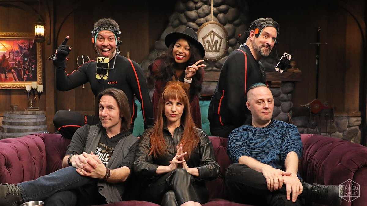 CriticalRole's tweet photo. Our Twitch Watch Party for episodes 10-12 of #TheLegendofVoxMachina begins NOW! https://t.co/gMn71HgEid