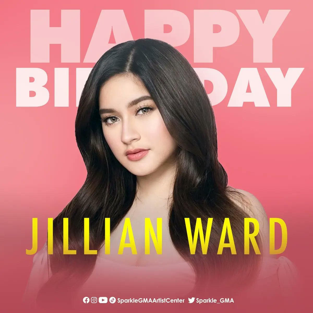 Sparkle_GMA's tweet photo. Happy Birthday, #JillianWard 😊 We hope all your birthday wishes come true! 🎉❤🎂🎁🎈 https://t.co/0GxrmIF5xK