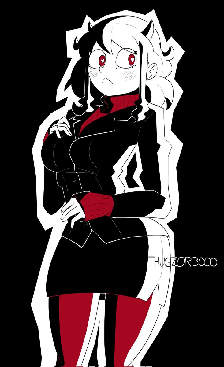thugzor_3000's tweet photo. Drawing yay

#Helltaker #Helltakerfanart #Modeus https://t.co/0HHgVzhlzk