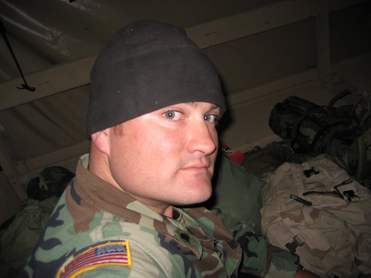 This is Bryan Boudreaux, a #Louisiana combat vet who died earlier this month.
He’s been fighting <a href="/LaVetAffairs/">La. Dept. of Veterans Affairs</a> @AGJeffLandry for state benefits set aside for soldiers injured overseas in combat. 
He passed without ever seeing a cent from the state. 
An update <a href="/wdsu/">wdsu</a> at 6pm