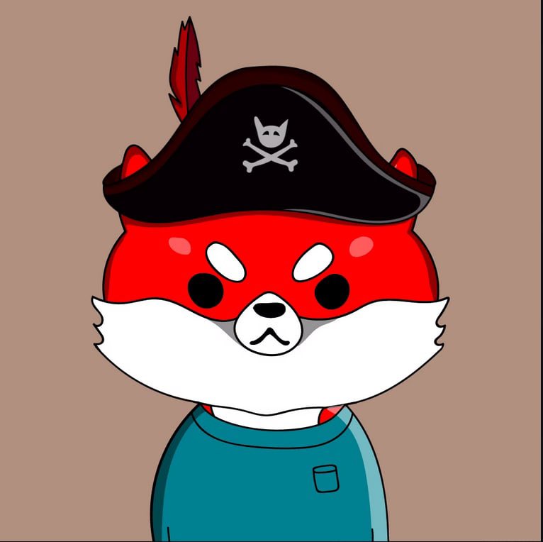 mattcrossette's tweet photo. #LilFloki #NFT give away to a random follower. Rules are simple. You must follow me and retweet this tweet. This sunburned pirate could be yours! Drawing happens March 1st midnight MST. https://t.co/sOYm6fBfUo