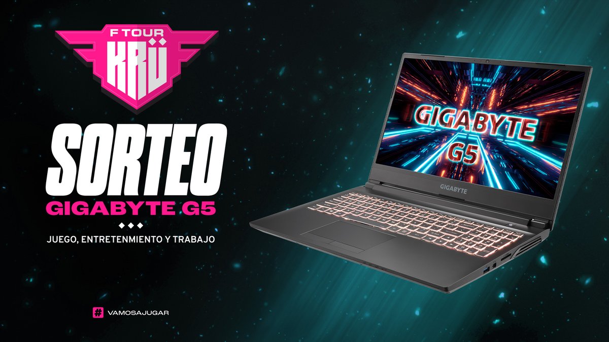 KRUesports's tweet photo. 📢Y DE LA MANO DE @AORUSLATAM LLEGA UN SORTEAZOOOOOOOOOO

Con la GIGABYTE G5 tryhardear en el game y en la vida

Participá en 
👉https://t.co/9ZrTVgIuvF
👉https://t.co/9ZrTVgIuvF
👉https://t.co/9ZrTVgIuvF https://t.co/PzYSzUYL8e