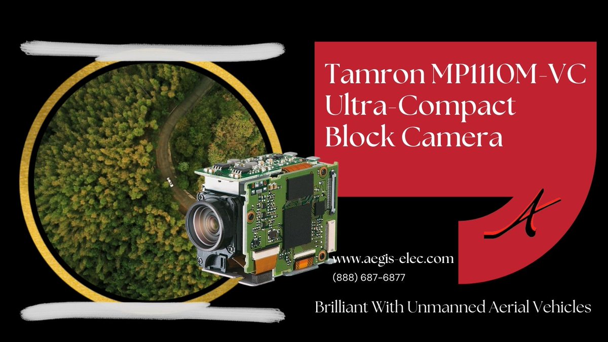 AegisElectronic's tweet image. The @TamronUSA MP1110M-VC shows its #utility with different #roboticsapplications and #functions designed to go into attics, basements, ducts, sewers, drains, conduits, gutters, caverns, pipes, or any other tights paces.
bit.ly/3h9NpIE