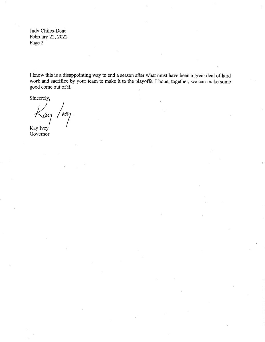 In response to alleged treatment of the Oakwood Adventist Academy boys basketball team, I’ve sent a letter to the AHSAA to demand answers. I’ve also sent a letter to Oakwood to stand in solidarity with the team &amp; to praise them for standing firm in their convictions. #alpolitics