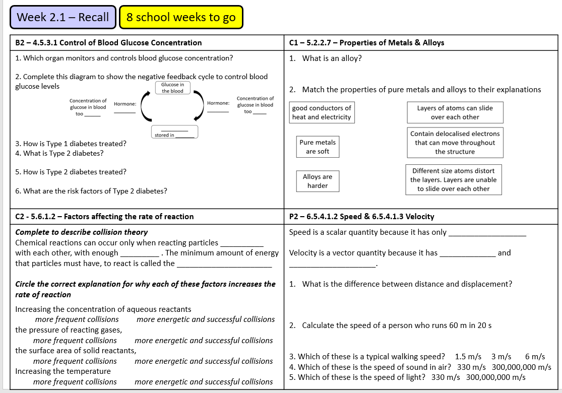 ⭐️⭐️⭐️ AQA Combined Foundation booklet uploaded. pitched at a slower pace but still spaced retrieval and exam q practice of all 6 papers. 

drive.google.com/drive/folders/…
