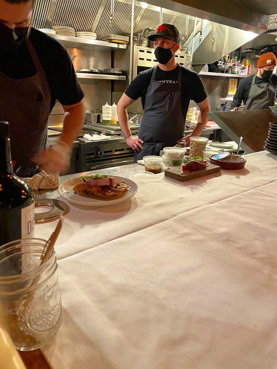 TriMeOn's tweet photo. The worst part of the best seat is the constant 'Ooh! Now I want that!'
#OohShiny #CentralProvisions #food #foodie #eatlocal #Portland #Maine https://t.co/tl8eFCW6de
