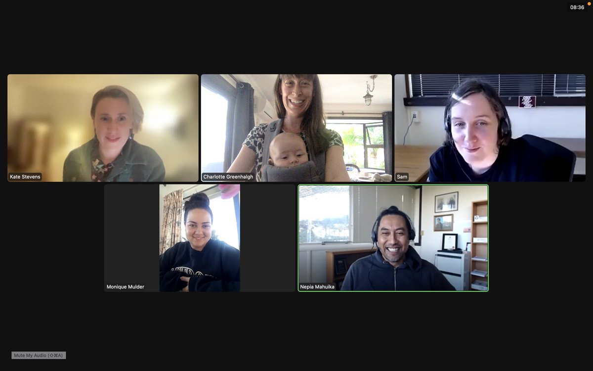 First meeting with a dream team for History at <a href="/waikato/">The University of Waikato 🎓</a> welcome @samprendergast_! <a href="/HistoryKateS/">Kate Stevens</a> <a href="/NMahuika/">Nepia Mahuika</a>