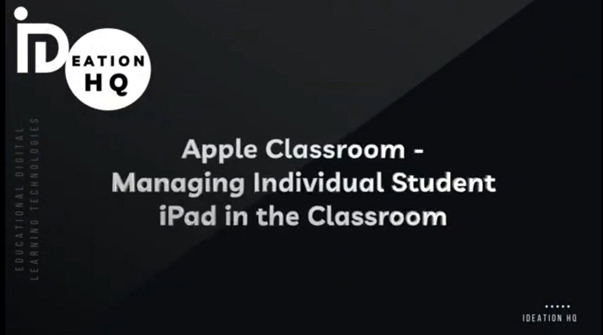 suffian_amin's tweet photo. With Apple Classroom app, we are able to manage our students' iPads during the lesson. Ever wondered how we can manage individual student iPad? Find out more by clicking on this link. https://t.co/EXZcwg9dli https://t.co/rg51Y0MxBr