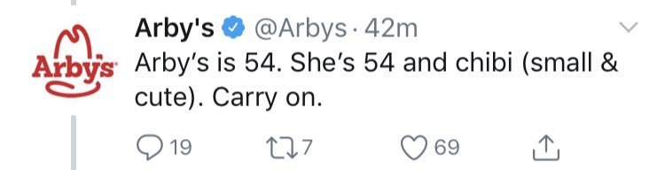 WarpedCyborg's tweet photo. @HangingToast @realbichosan @Arbys Woman moment https://t.co/J4oGgkOANW
