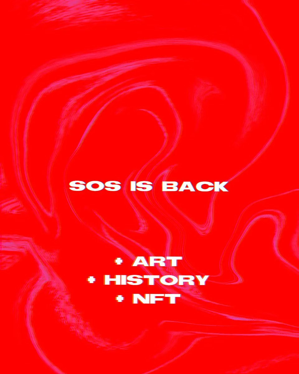 SaveOurSoulsNFT's tweet photo. Sos is back. ⚡
#nft #nftcommunity #nftcollector #nftartist #nftart #artist #crypto #cryptoart https://t.co/7WQ3icjl8l