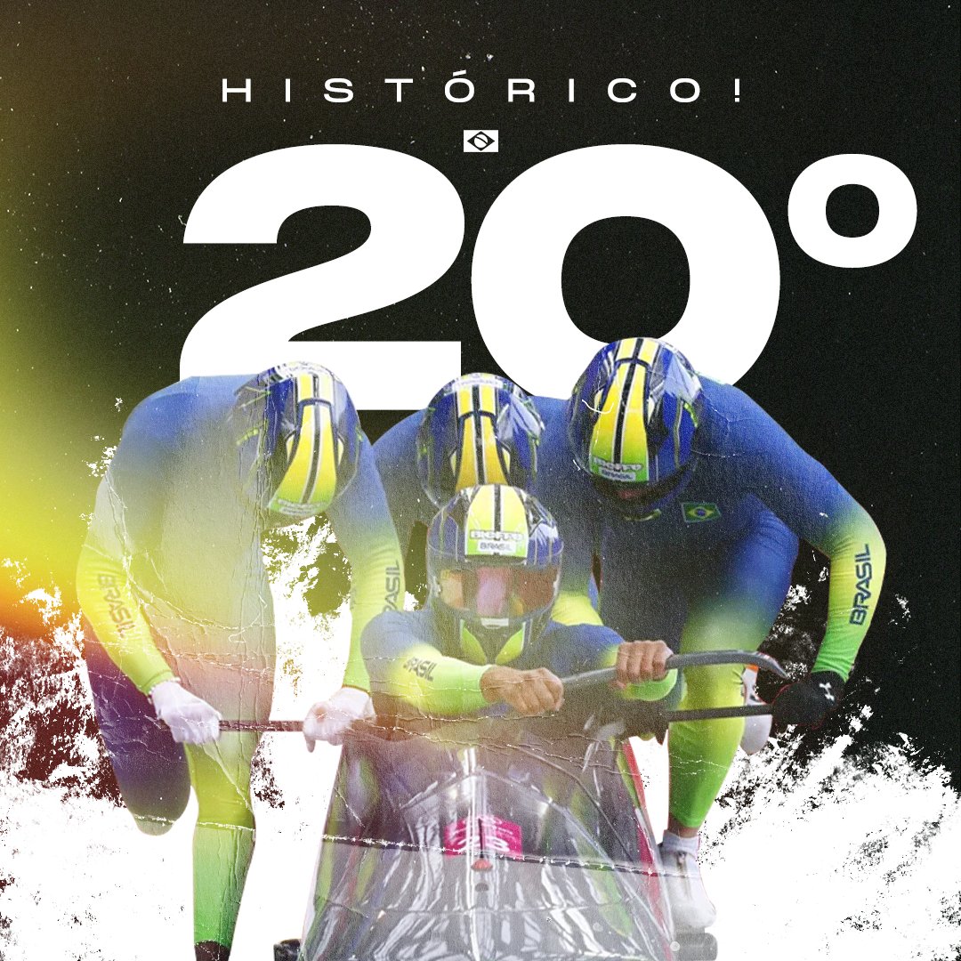 legacyggbr's tweet photo. Nosso bobsled teve um desempenho incrível nos Jogos Olímpicos de Inverno e pela primeira vez ficou no Top 20 da competição. Parabéns para os nossos homens de gelo🥶🥶
Essa conquista é de todos nós brasileirinhos, que empurraram o trenó verde e amarelo🛷🇧🇷
#brasilabaixodezero https://t.co/B961PhBfc5