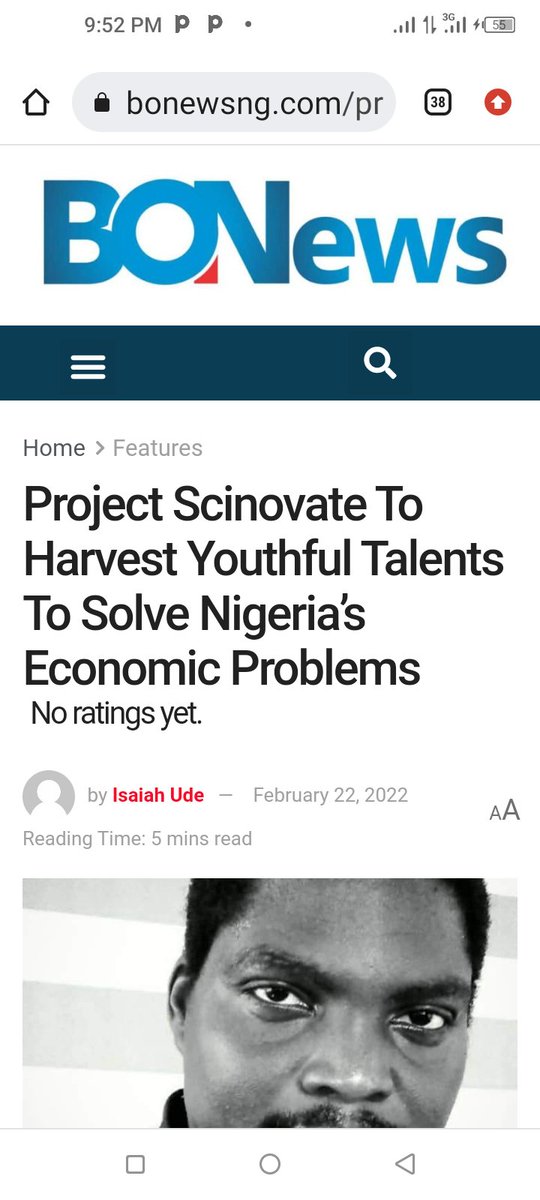 emma_timie's tweet photo. Project Scinovate To Harvest Youthful Talents To Solve Nigeria’s Economic Problems
https://t.co/ZnD7CHy84B https://t.co/lDX4nify5B