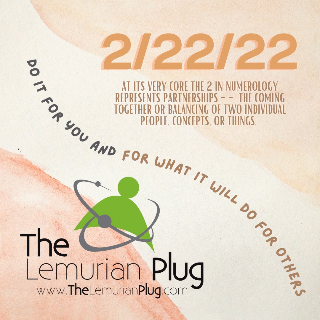 LemurianPlug's tweet photo. At its very core the 2 in #Numerology represents #partnerships -- the coming together or #balancing of two individual people, concepts, or things. 
What better time to purchase and add to the balancing effects. 
The Lemurian Plug
https://t.co/HcqPZYkiwL link in the bio! https://t.co/WC8IOfOXpl