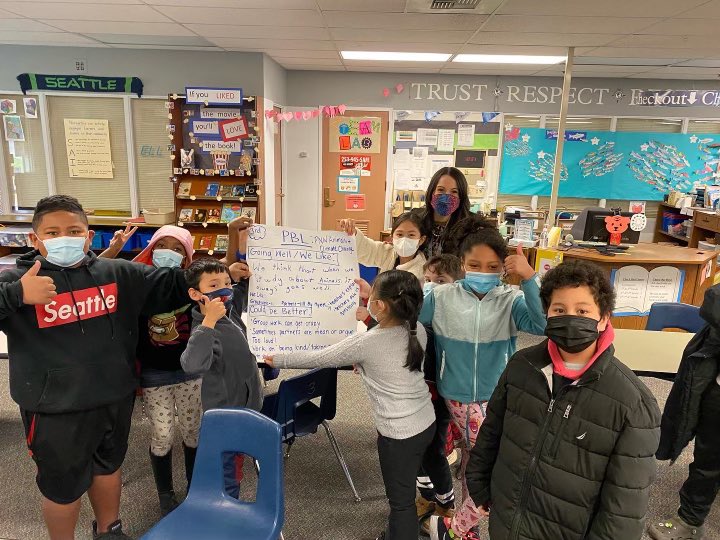 NautilusK8's tweet photo. Scholar Advisory met today! We talked about what is going well and what can be improved at recess, and each grade level talked about their PBL experiences. #FWPSProud https://t.co/ygsFjYSzal