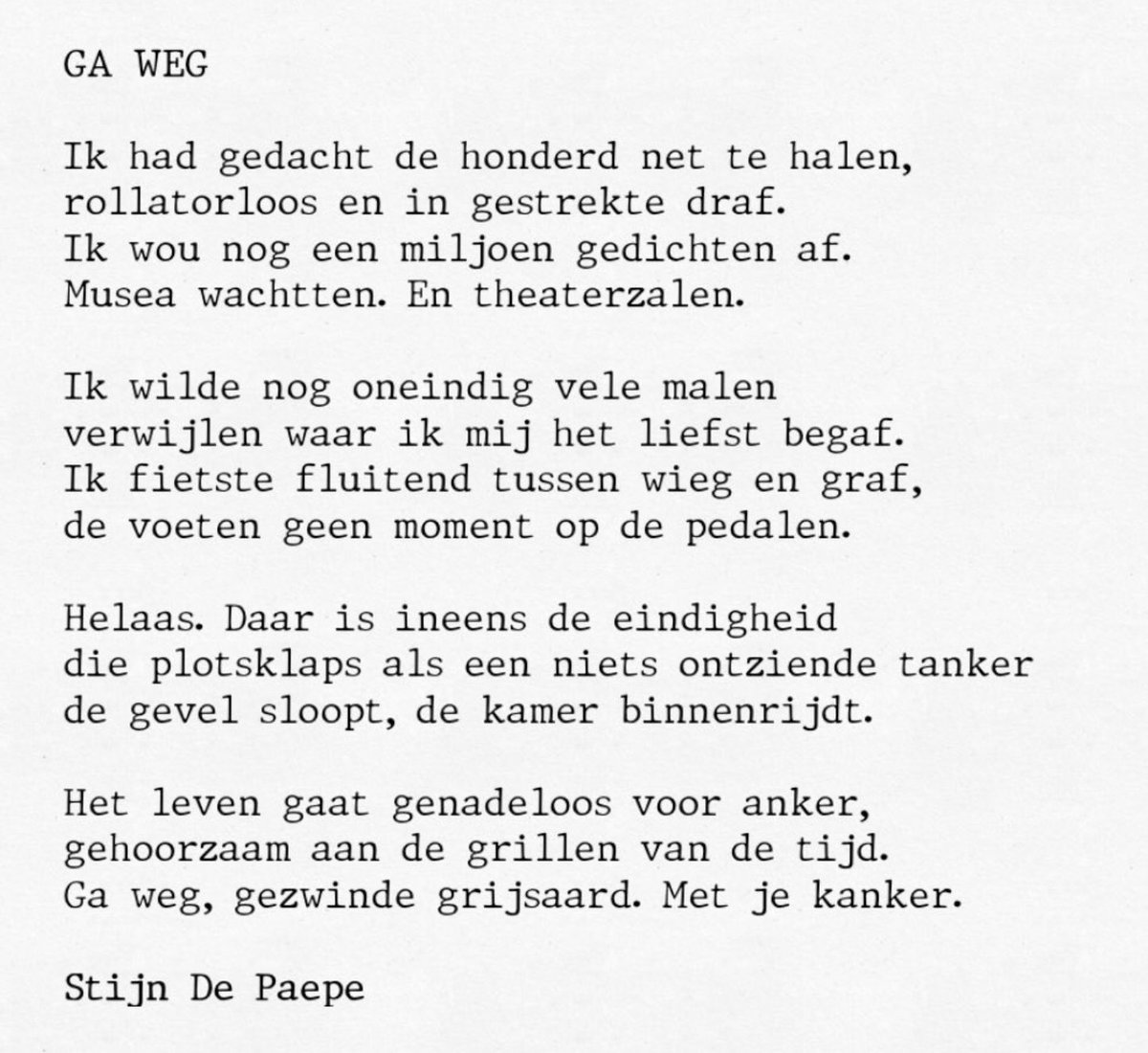 kevinpunie's tweet photo. RIP @StijnDePaepe 
#VoorStijn https://t.co/rj8rYRdwLG