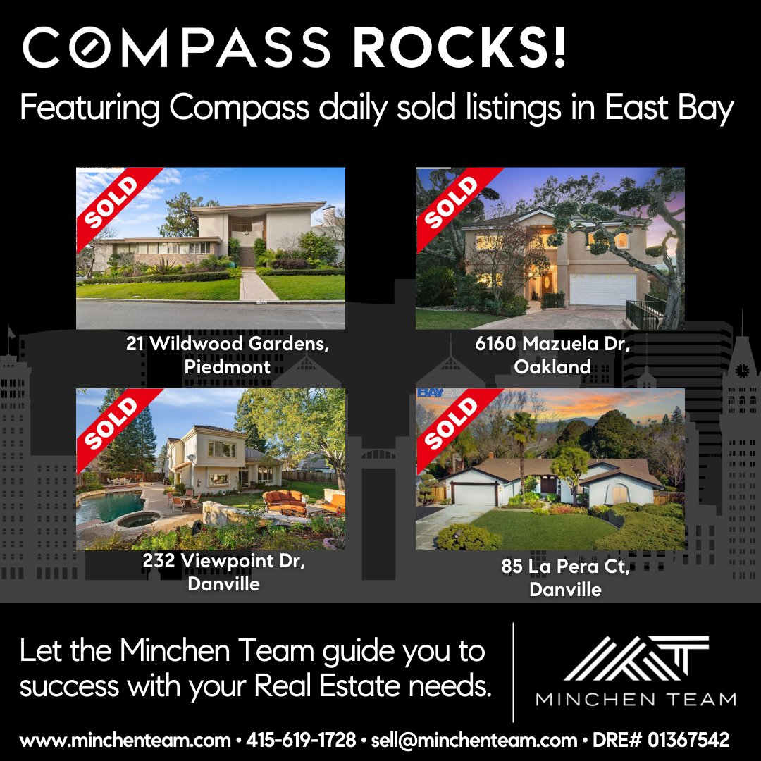 MinchenTeam's tweet photo. Now, more than ever, the expertise of a Real Estate professional matters in the sale of your home. Work with Compass, The #1 independent Real Estate brokerage in the country.
📱 415-619-1728
📧 sell@minchenteam.com
🌐 https://t.co/a2Ab8yBvcv
#compassrocks #compass #realestate https://t.co/ElMrbgLeTL