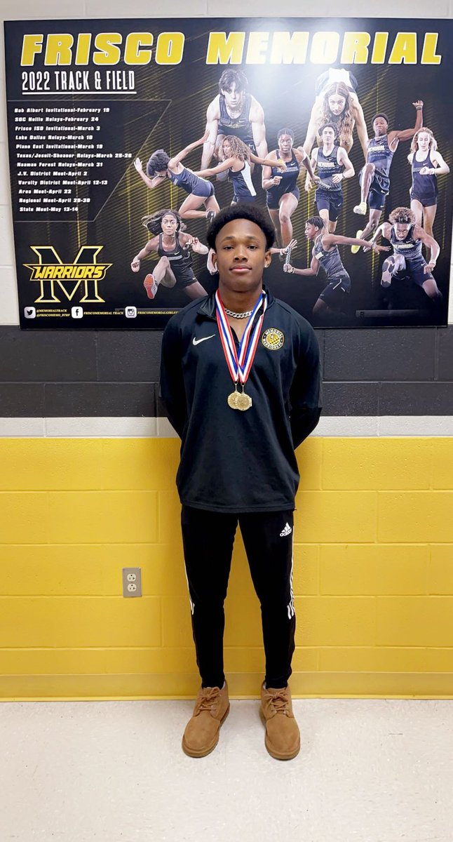 First track meet results.
🥇Long Jump 22’4”
🥇Triple Jump 45’1”