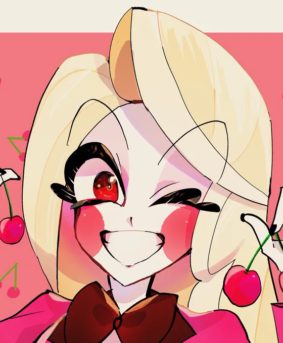 取り急ぎ赤い瞳のCharlieちゃん過去絵集めた❤️‍🔥❤️‍🔥❤️‍🔥👀❤️‍🔥❤️‍🔥❤️‍🔥
 #HazbinHotelCharlie 