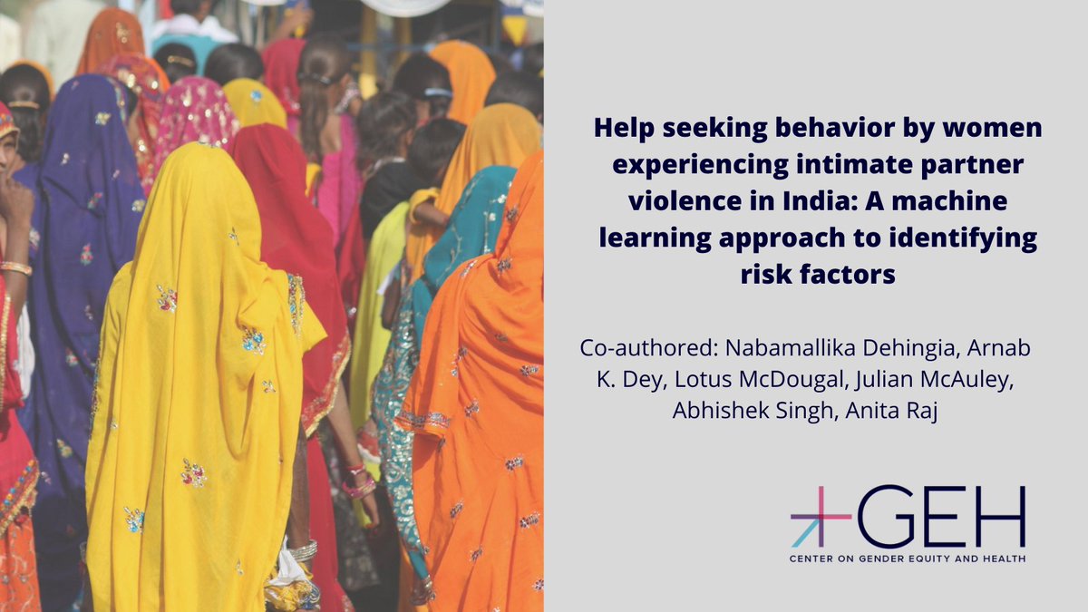 GEH_UCSD's tweet image. Community programs are pivotal tools for reaching out to women trapped in abusive relationships. 

Take a look at our research with @IIPSMumbai &amp;amp; @YaminiYaminina to learn more about reducing #IPV in India. buff.ly/3LyLA61 via @PLOSONE #GENDERProject