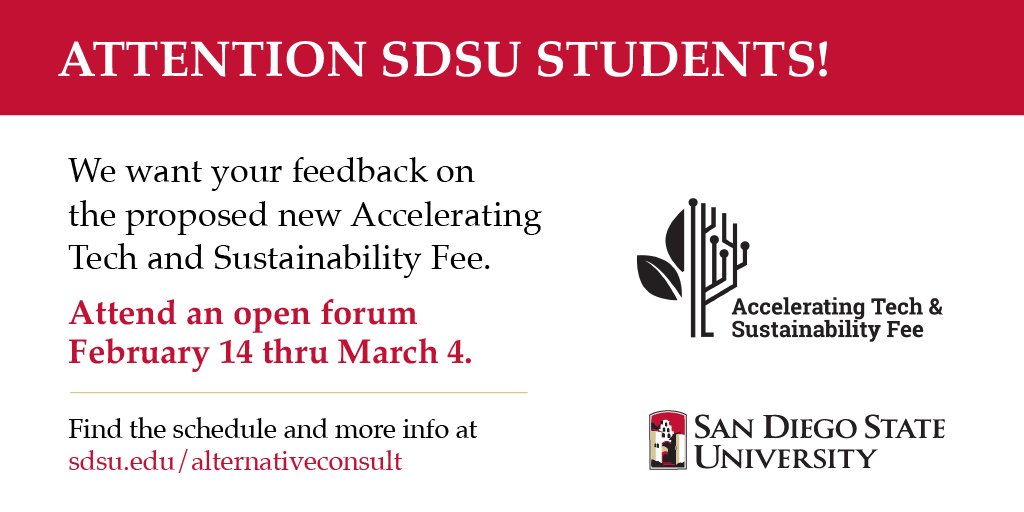San Diego State University tweet media