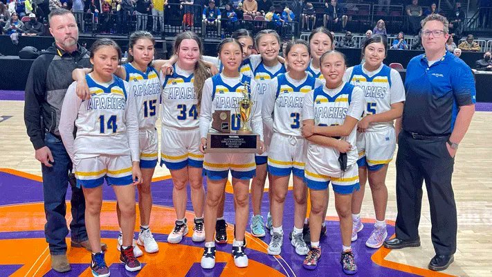 ndnsports's tweet photo. Fort Thomas Lady Apaches finish as State Runners-Up
#NativePrepe #ApacheTribe
https://t.co/x2h3deD1BQ https://t.co/6NYNnCGeqW