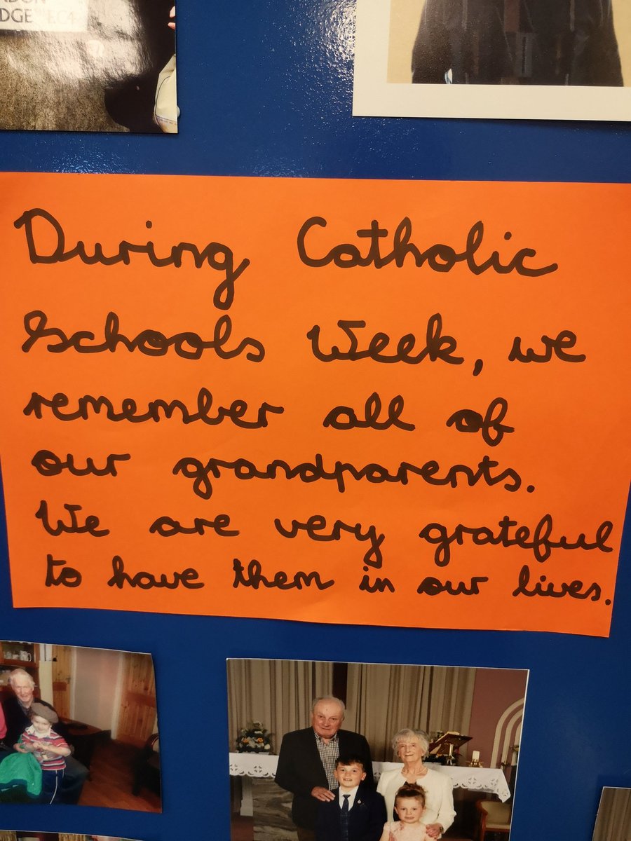 BarnacarrollNS's tweet photo. Some photos of work completed  on catholic schools week from 6th class. #grandparents #confirmationclass https://t.co/4crdMo3X57