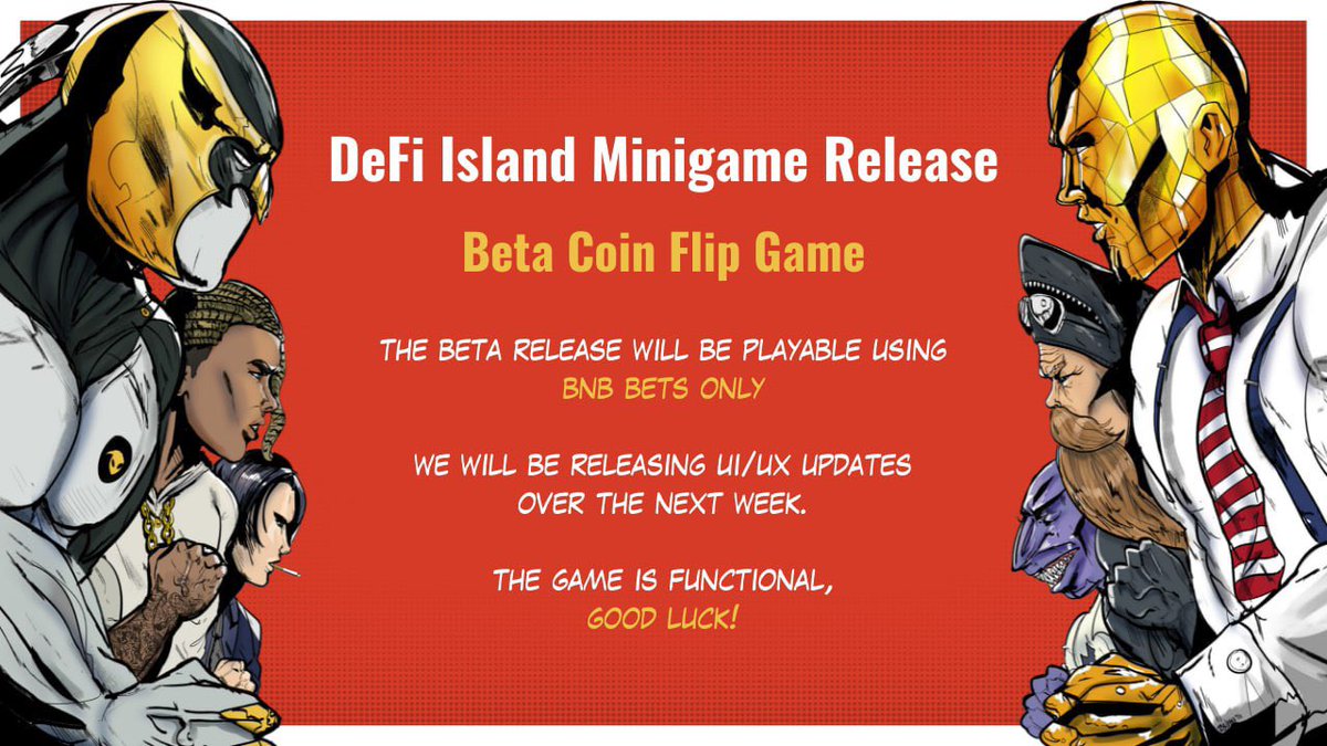As we promised our first Minigame Beta is Released!! 

The first of many to start off Defi Island. 

dapp.superwhale.com