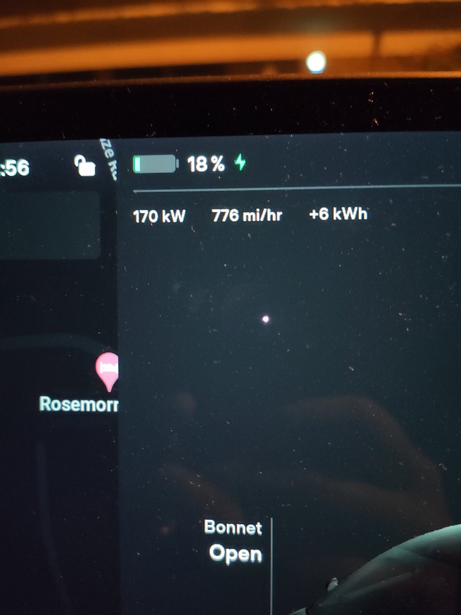 Ausis74's tweet photo. Wow my @Tesla SR+ (2019) is charging at 170kW. https://t.co/S8xxW6TPsY