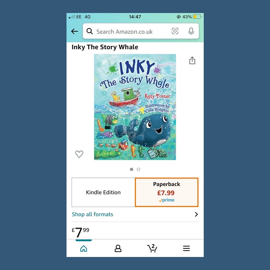 katyloufoster's tweet photo. Book Launch Day! I hope you like my new book! Inky The Story Whale by @katyloufoster illustrated by @CaraArt_ designed by @LorraineInglisD and published by @chattygoose https://t.co/3rg1dRa7Vm