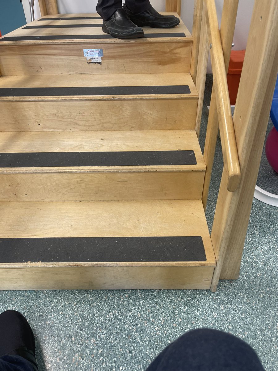 Not a huge deal for most but I walked up and down these steps today. Making progress everyday.