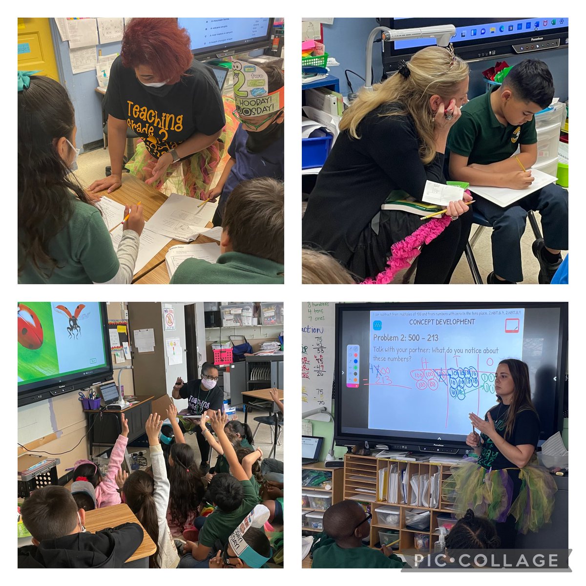 BridgedaleElem's tweet photo. Here’s a glimpse of teaching and learning (and don’t forget the tacos) in Grade 2 on 2.22.22. @JPschools @JasonJbeber #forwardtogetherjp #beaglepride🐶 #successtobarkabout https://t.co/DLb7KMTrcu