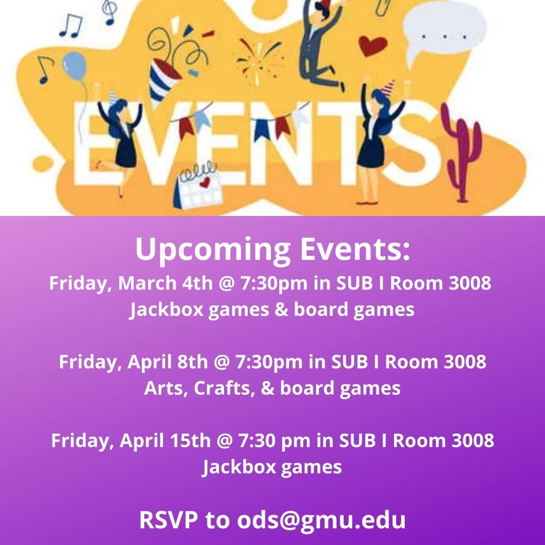 Don't miss out on upcoming DS events!!
#games