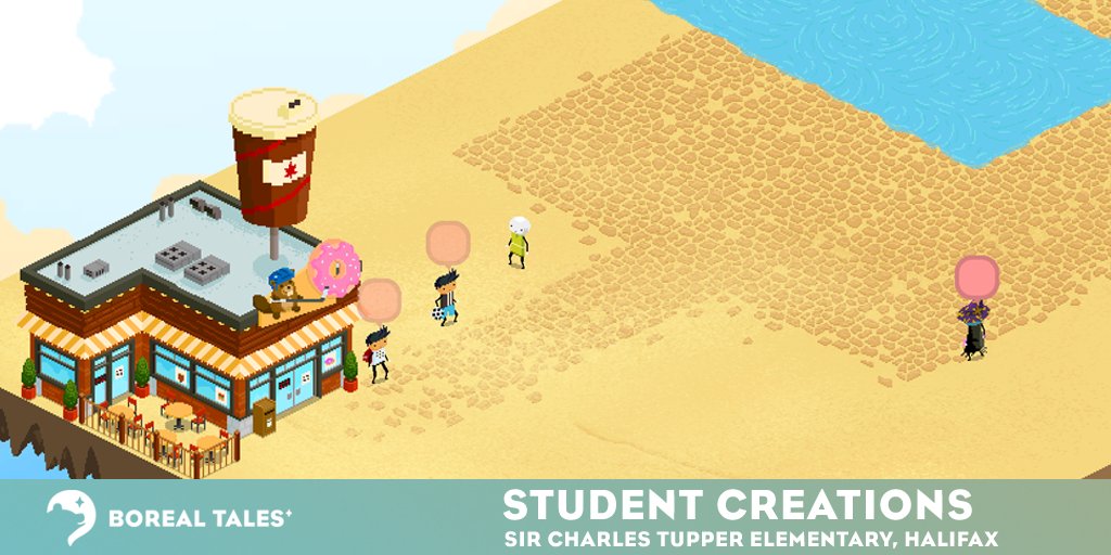 BorealTales's tweet photo. Discover some of the worlds created by Laura Kennedy’s students from Sir Charles Tupper School in Halifax, Nova Scotia. 🤩 Great job @Lkennedy37! 🎉

Try Boreal Tales today! https://t.co/Qtc13BTeLf

 #borealtales #nanomonx #education https://t.co/PUtW1UwEJw