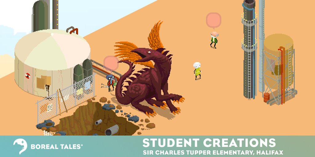 BorealTales's tweet photo. Discover some of the worlds created by Laura Kennedy’s students from Sir Charles Tupper School in Halifax, Nova Scotia. 🤩 Great job @Lkennedy37! 🎉

Try Boreal Tales today! https://t.co/Qtc13BTeLf

 #borealtales #nanomonx #education https://t.co/PUtW1UwEJw