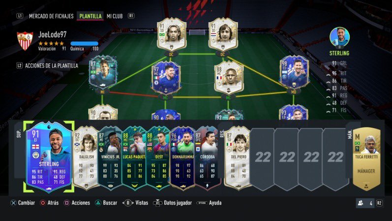 JoeLodee97's tweet photo. Vendo cuenta FIFA / Sell FIFA account

+1.200.000 monedas / coins líquidas.

Todo lo demás es intransferible.

+ info MD 📩 https://t.co/kXHKy5iFku