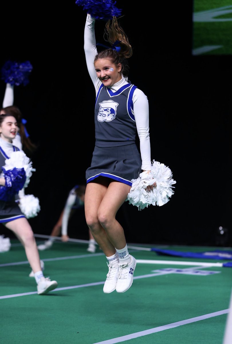 MidviewCheer's tweet photo. There is no better feeling than performing on the nationals mat. These faces say it all 💙 #anchordown https://t.co/LhKtVa0dco