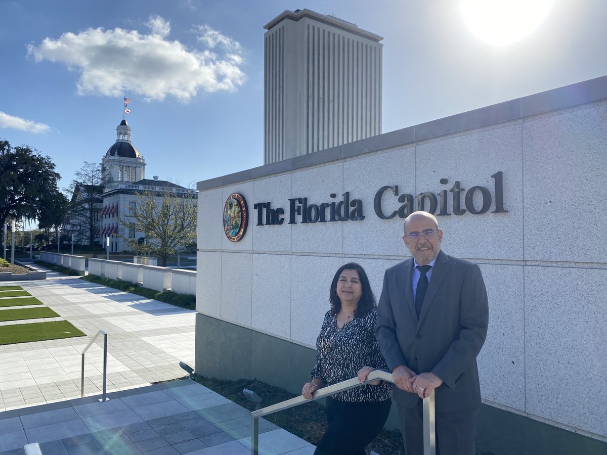 At the start of my second week I spent the day in Tallahassee. Strong relationships are important for the sake of our collective focus on student success. Thank you Tabitha Fazzino for today's journey. @mdcps