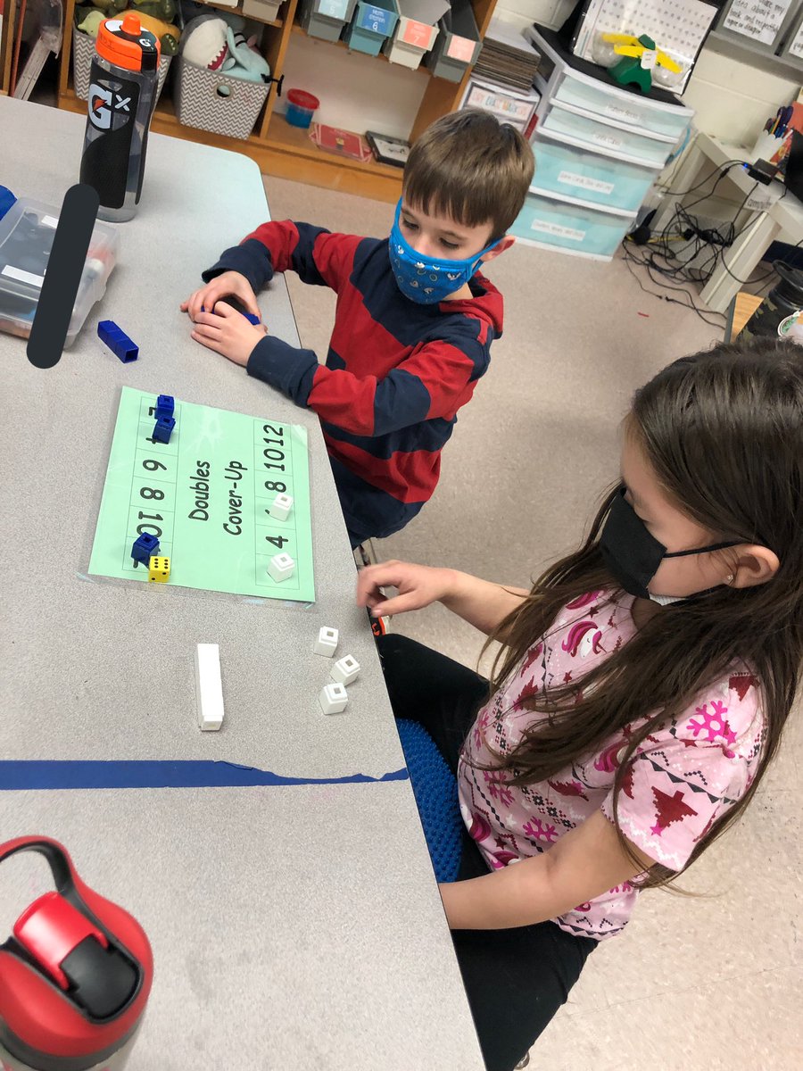 Today we celebrated Twosday 2-22-22!! So of course we practiced our double facts in math! #mathfacts #Twosday #doubles