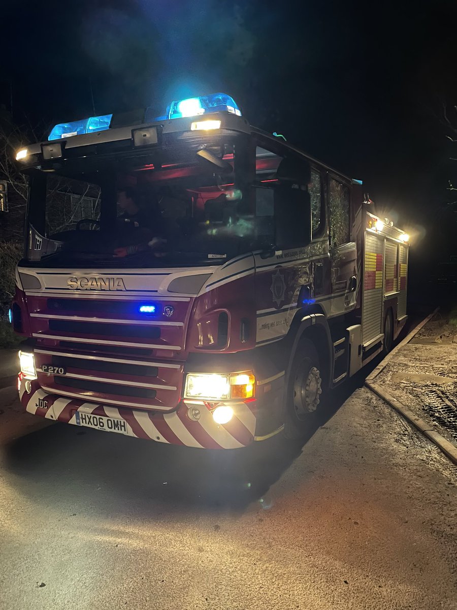 Supported @WSFRS60 🚒 this evening carrying out a Operational Risk Inspection on their ground, returned to finish off with some ladders, but mobilised to a Chimney Fire 🔥 mid flow… A productive Drill night 👌🏼